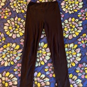Lularoe Black OS Leggings